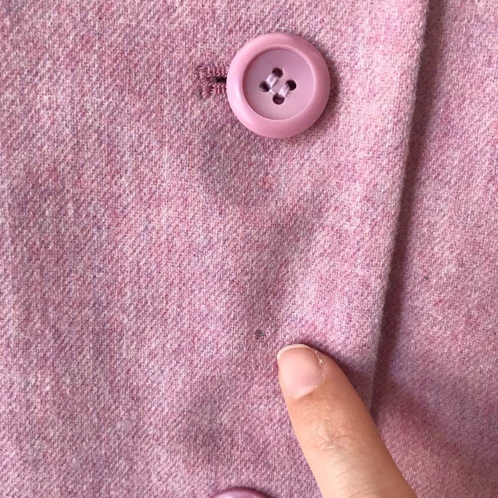 Pendleton Pink Wool Blazer - Picture 6 of 12